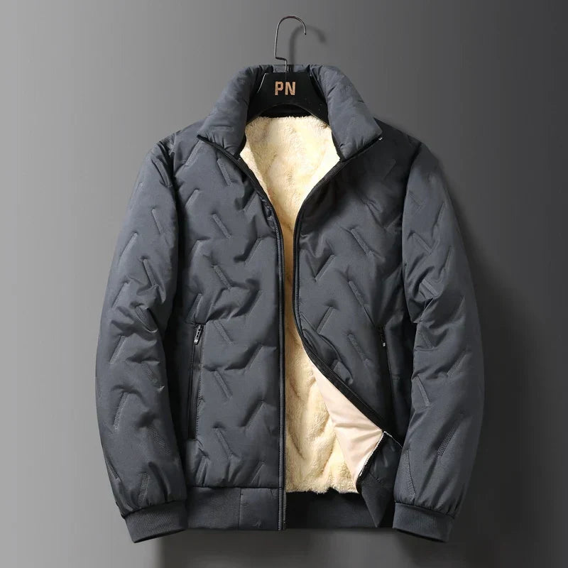 Eden | Veste de luxe en laine d'agneau imperméable pour l'homme moderne