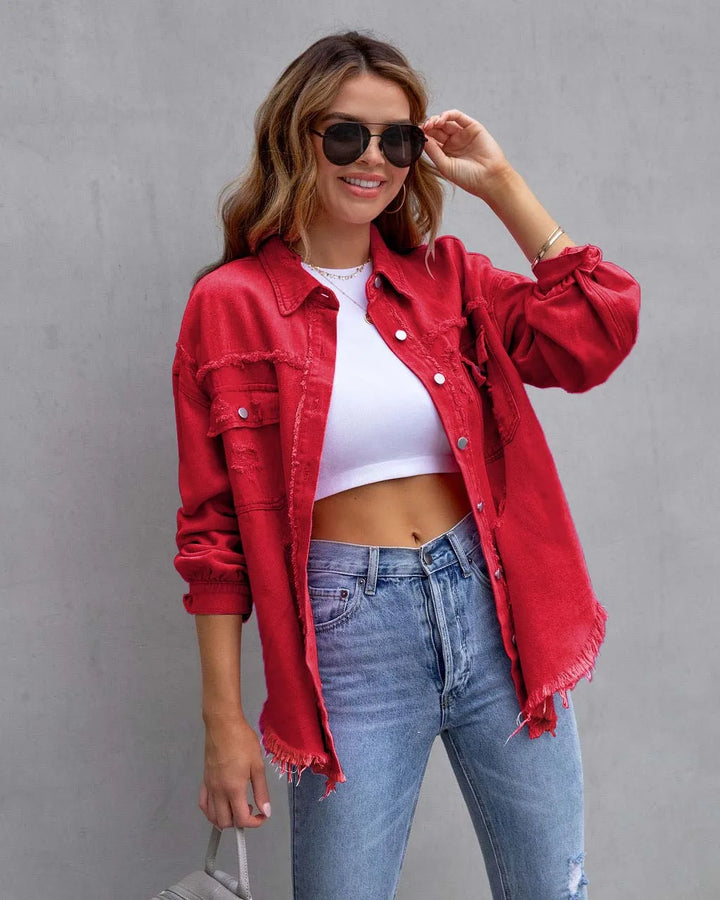 Nienke | Veste en denim élégante pour le printemps