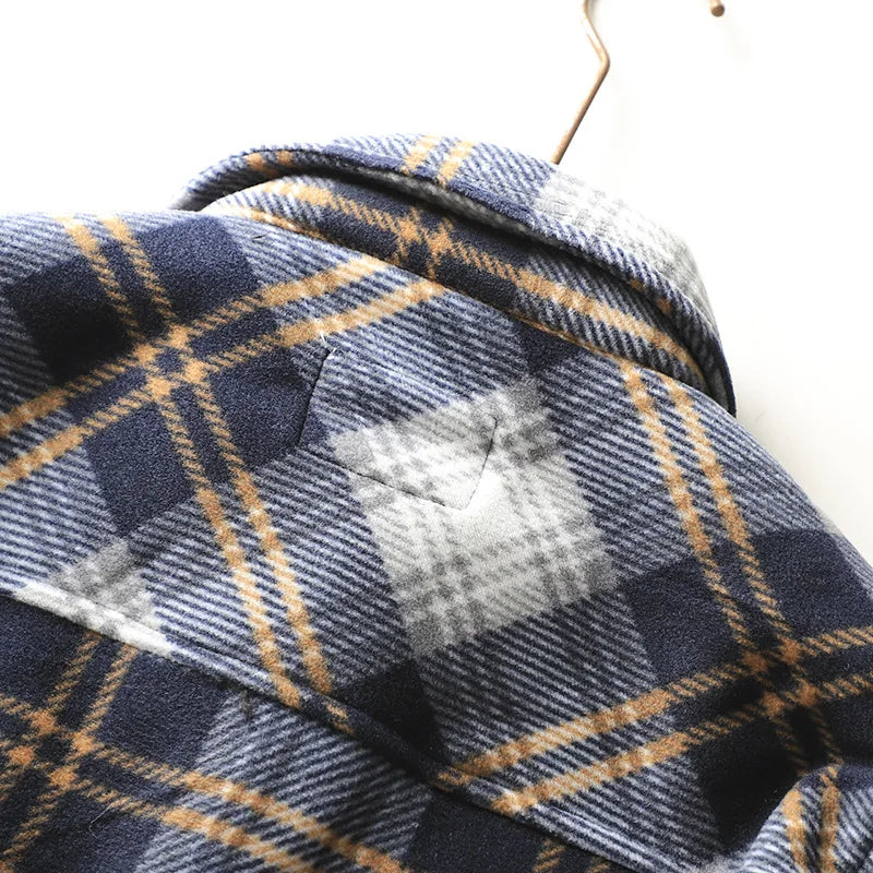 Ezekiel | Veste en flanelle de luxe avec doublure chaude