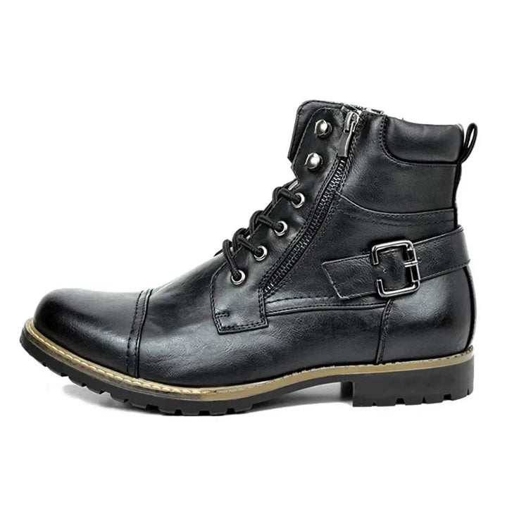 Damon | Bottes en cuir à lacets élégantes pour toutes les occasions