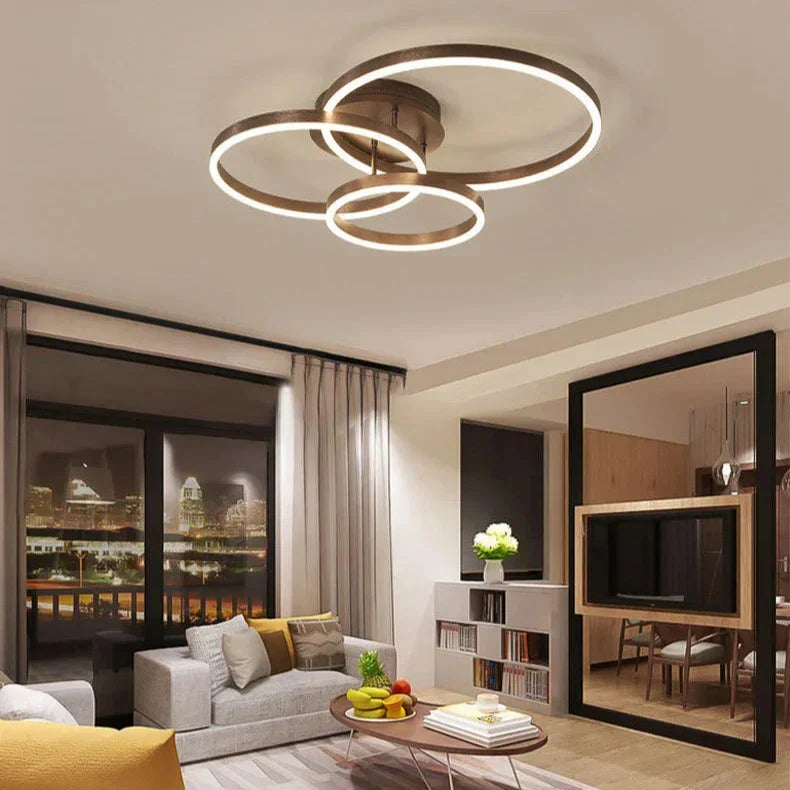 Plafonnier chic au design élégant