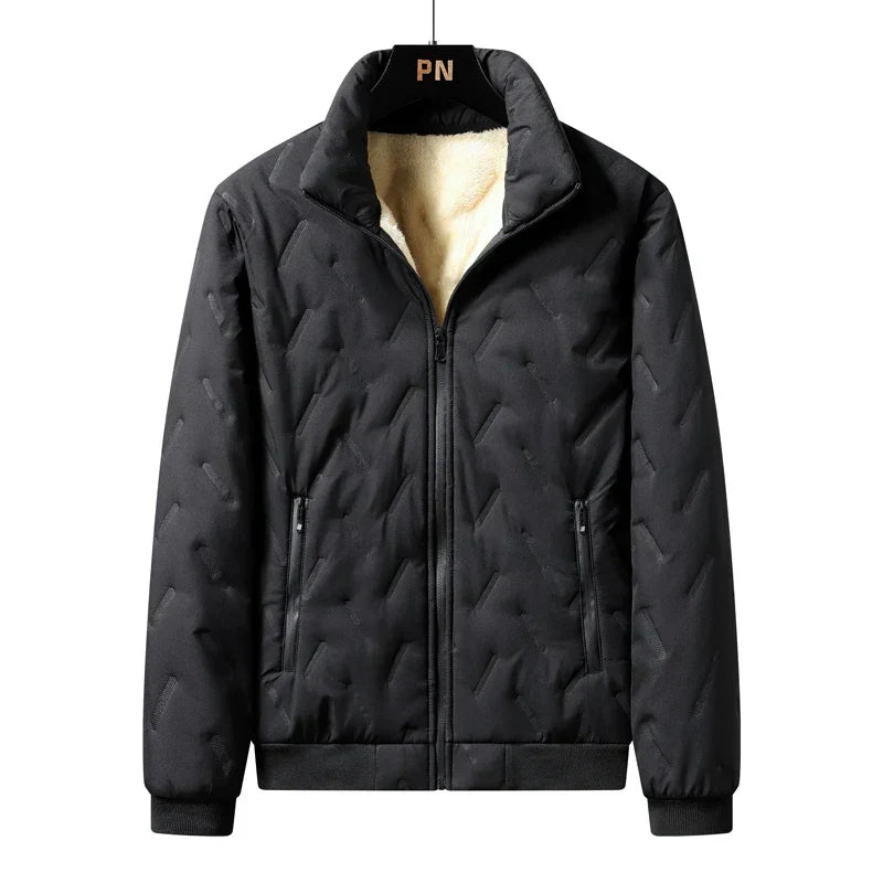 Eden | Veste de luxe en laine d'agneau imperméable pour l'homme moderne