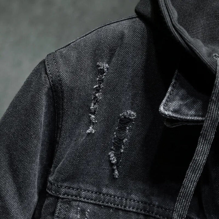Derek | Veste en jean doublée de luxe pour un confort optimal