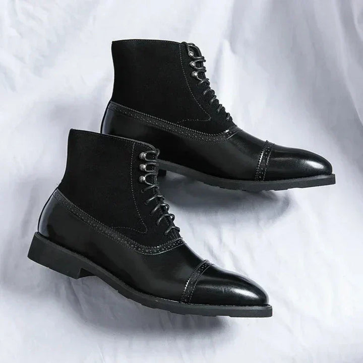 Chad | Bottes en cuir à lacets à l'élégance intemporelle