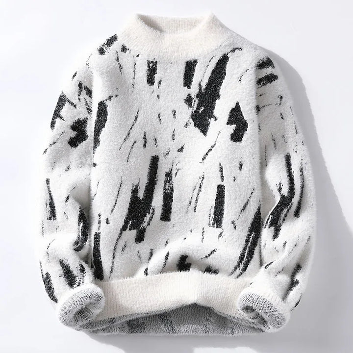 Denis™ - Pull en maille mélangée