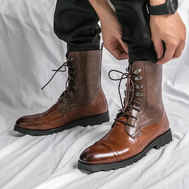 Finn | Premium Leather Western Cowboy Boots