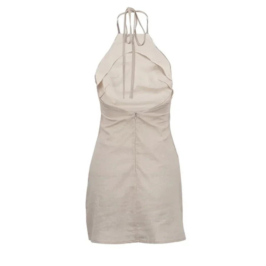 Fiona | Élégante robe dos nu avec ouverture dans le dos