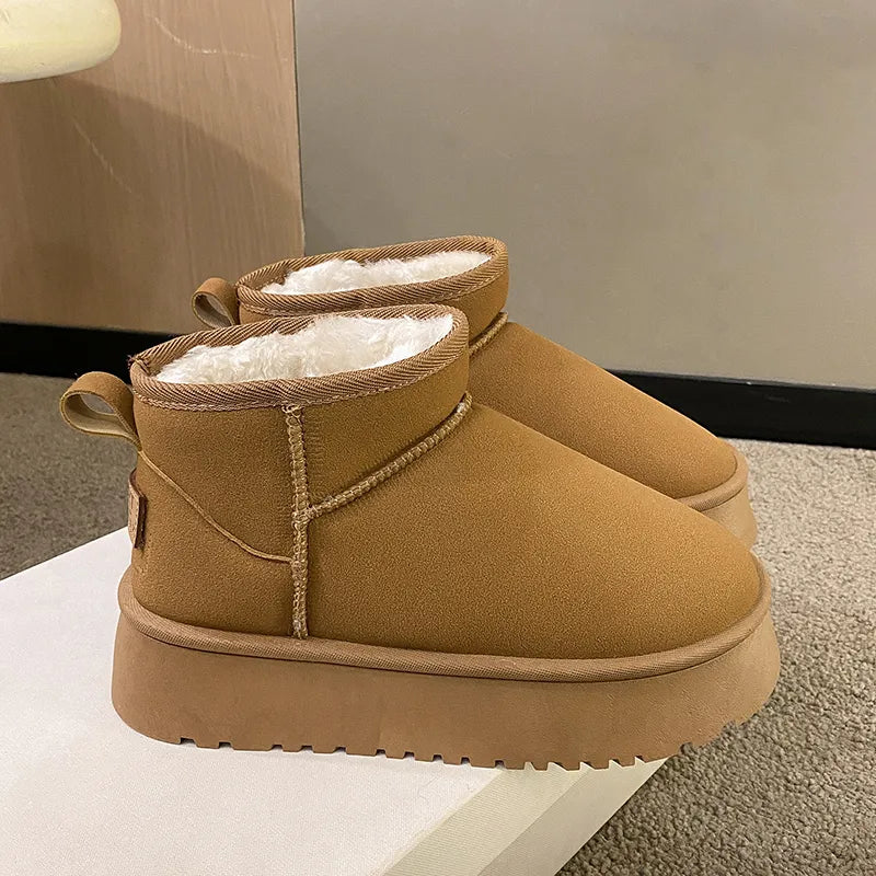 Bottines à plateforme élégantes