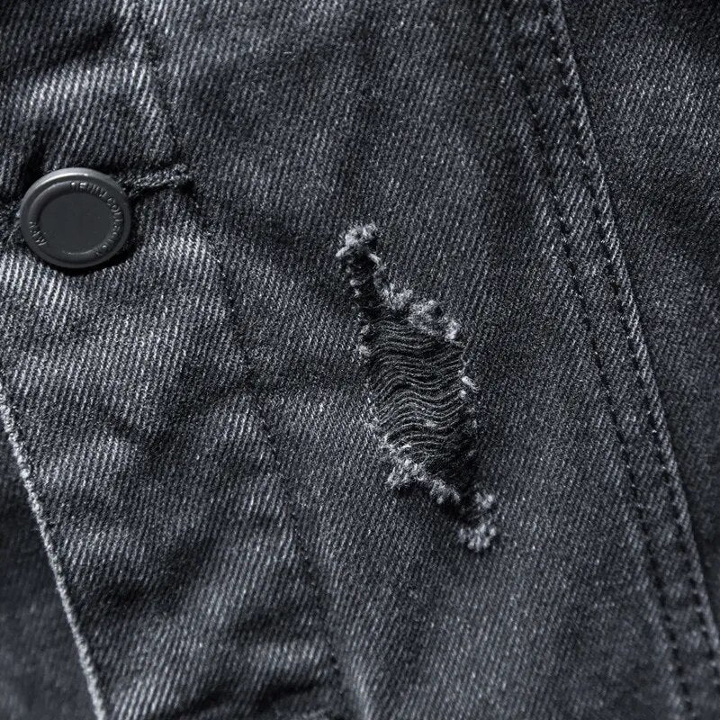 Derek | Veste en jean doublée de luxe pour un confort optimal