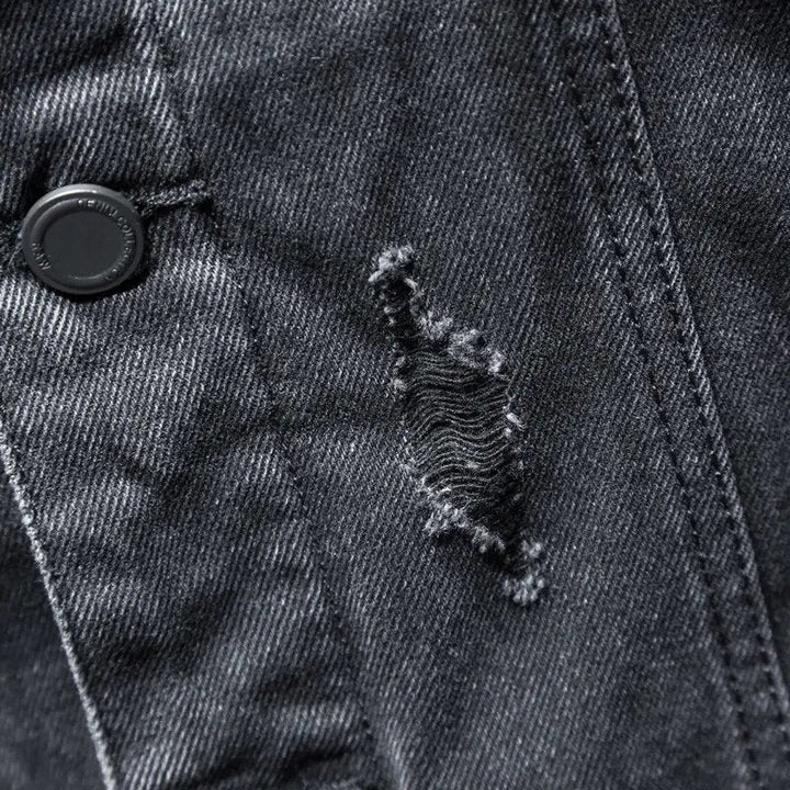 Derek | Veste en jean doublée de luxe pour un confort optimal