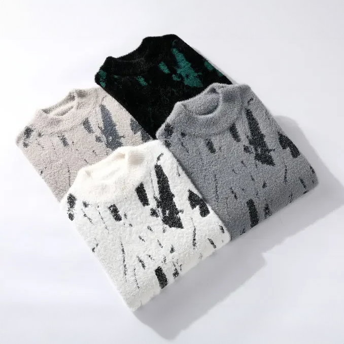 Denis™ - Pull en maille mélangée