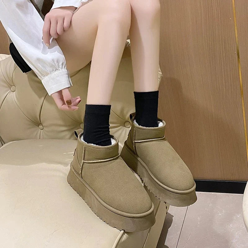 Bottines à plateforme élégantes