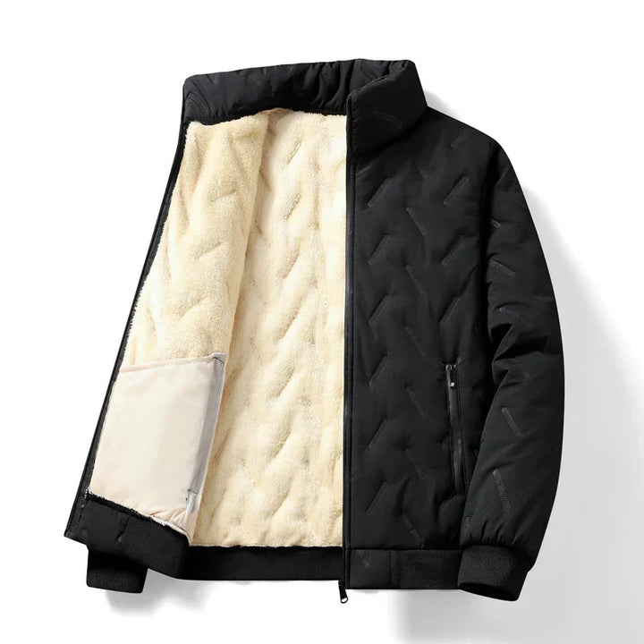 Eden | Veste de luxe en laine d'agneau imperméable pour l'homme moderne