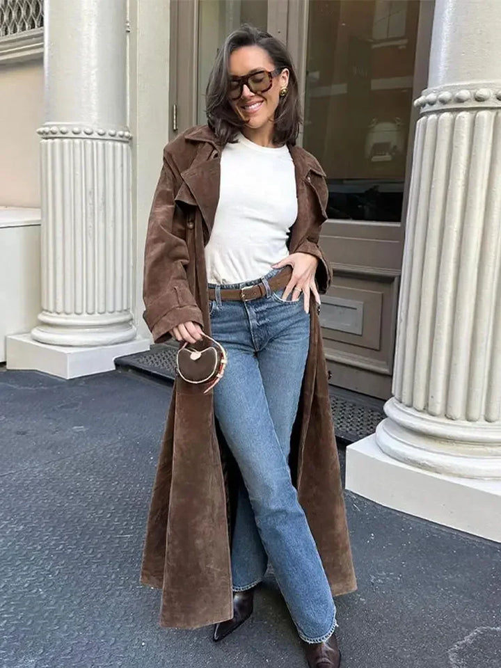 Esmeralda | Veste d'extérieur longue et élégante