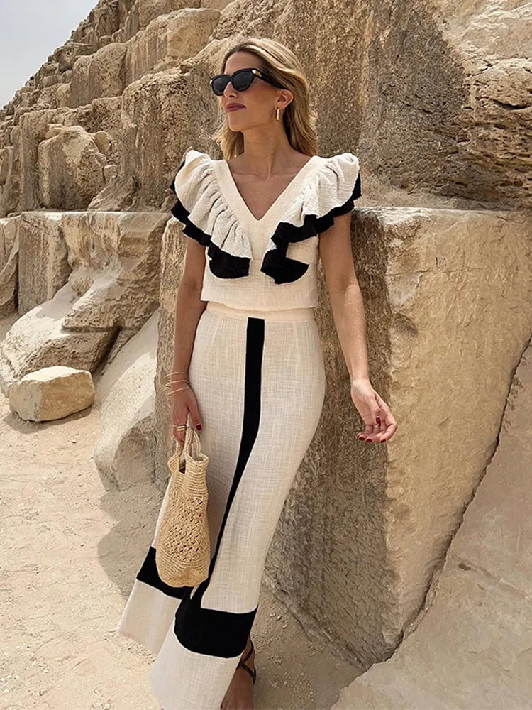 Sofia | Robe midi chic et élégante