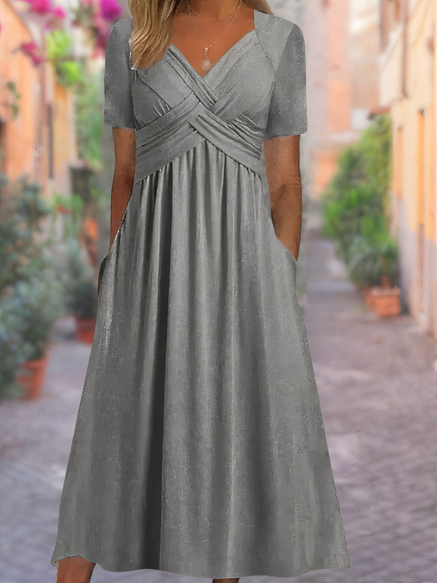 LD | Robe Élégante avec Poches Pratiques – Style Chic et Fonctionnel