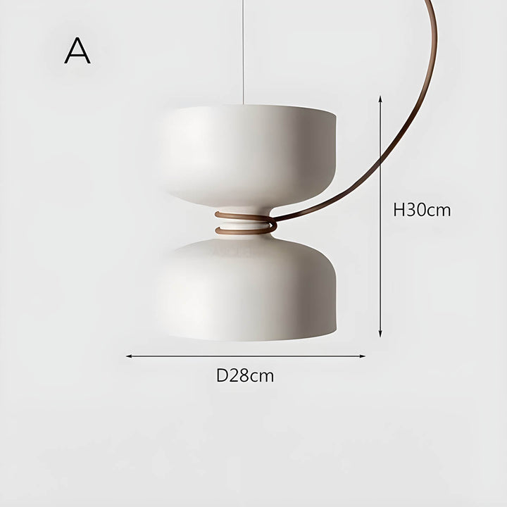 Orlee | Lampe pendante géométrique élégante pour une atmosphère moderne