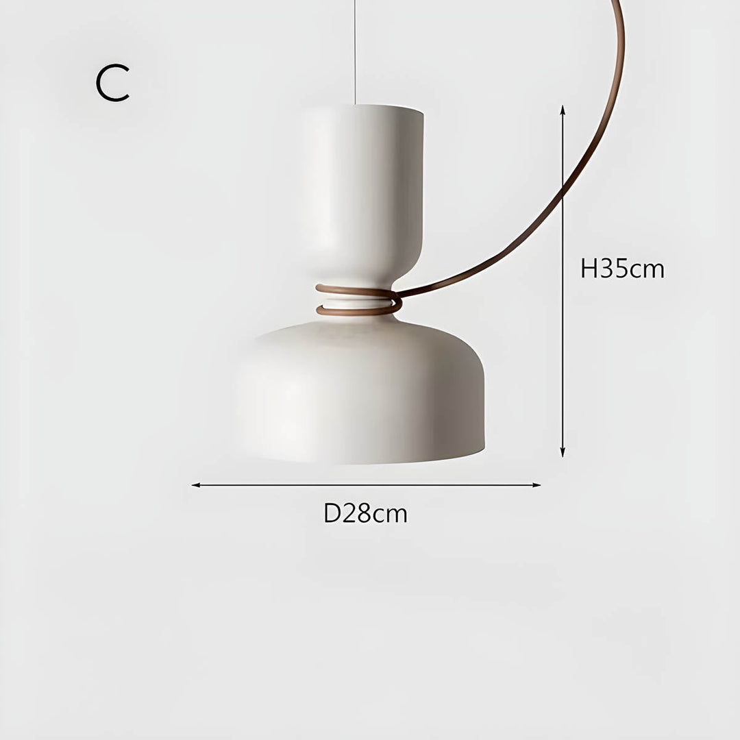 Orlee | Lampe pendante géométrique élégante pour une atmosphère moderne