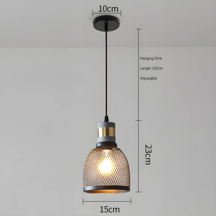 Shane | Lampe suspendue industrielle de style loft - Parfaite pour une touche moderne