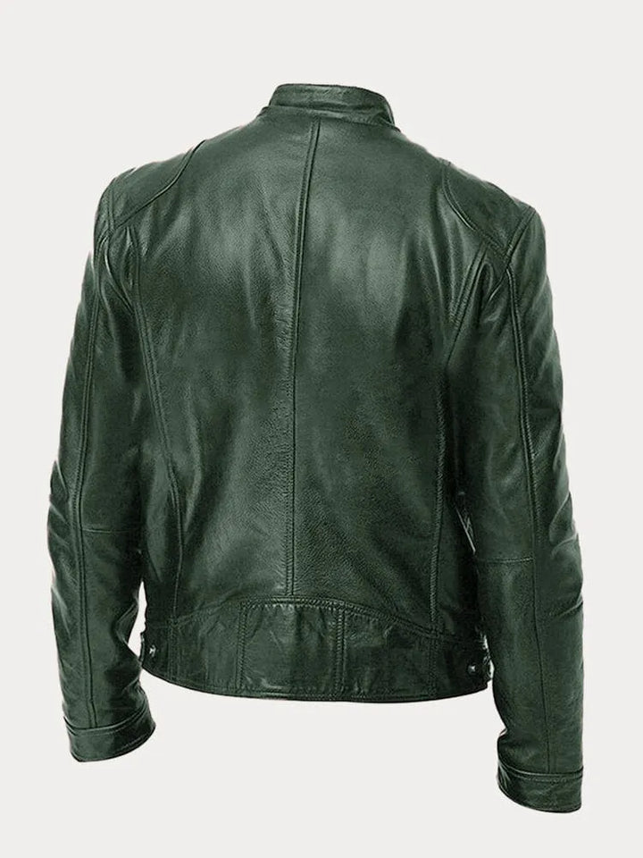 Édouard™ - Veste en cuir décontractée