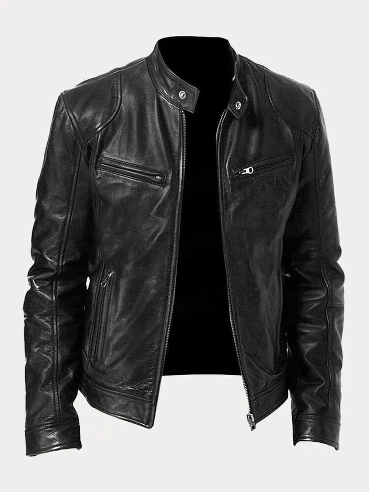 Édouard™ - Veste en cuir décontractée
