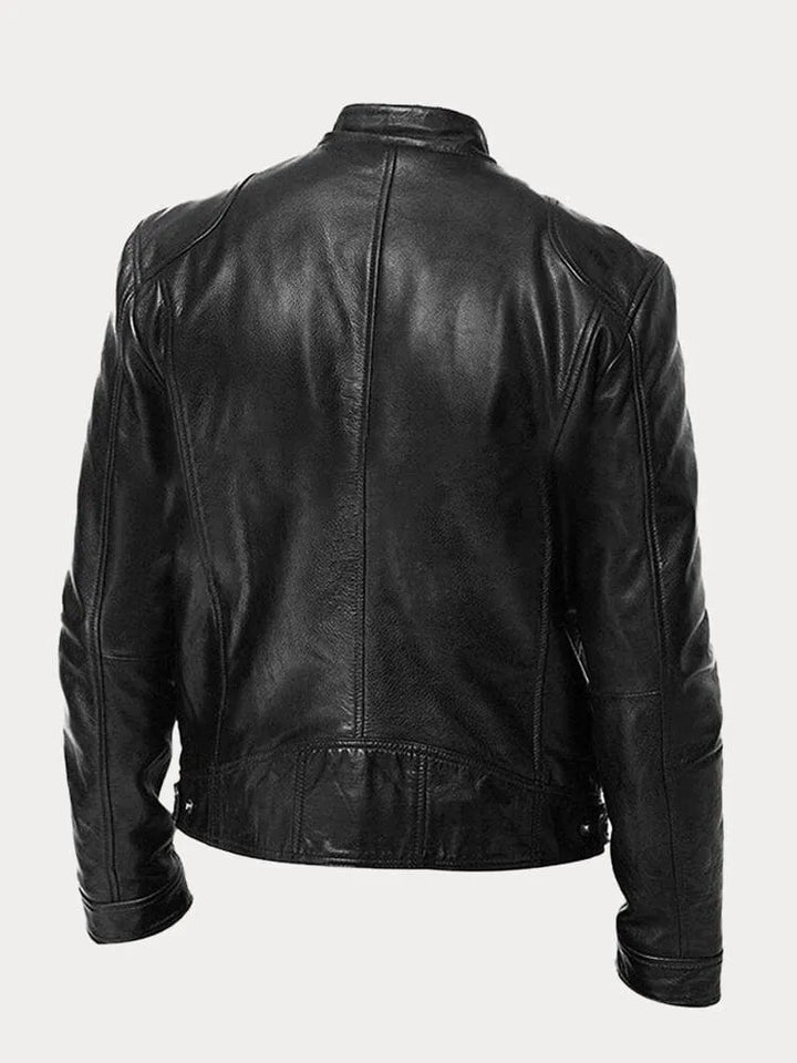 Édouard™ - Veste en cuir décontractée