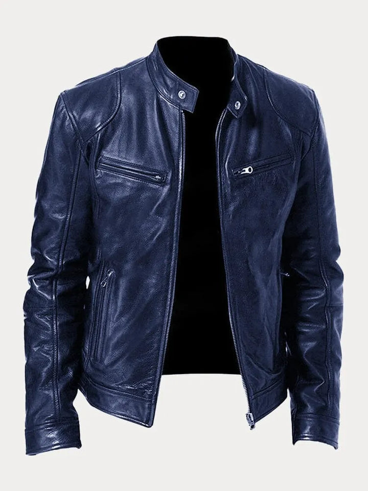 Édouard™ - Veste en cuir décontractée