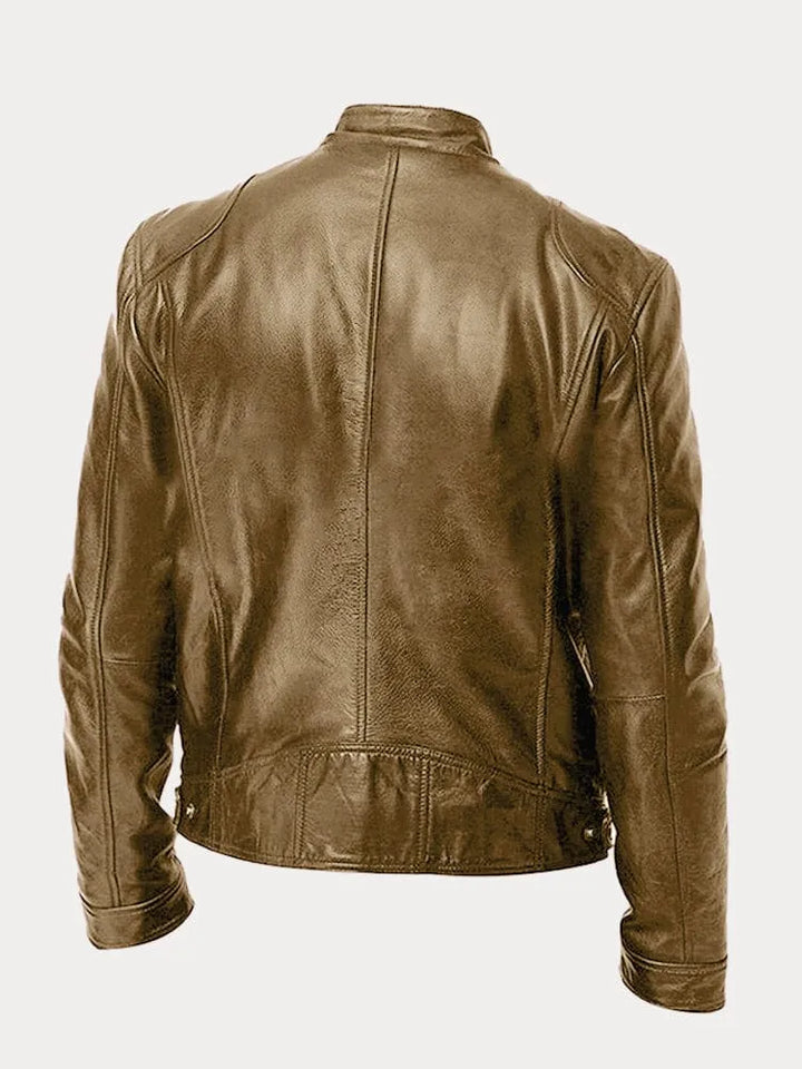 Édouard™ - Veste en cuir décontractée