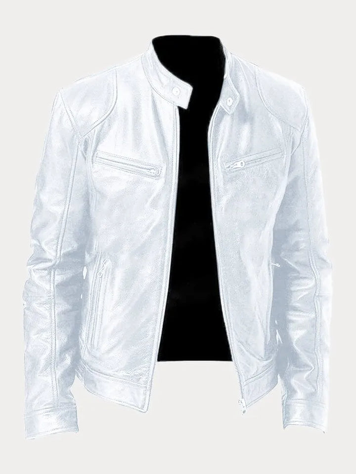 Édouard™ - Veste en cuir décontractée