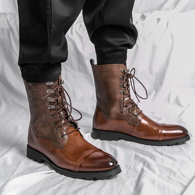 Finn | Premium Leather Western Cowboy Boots