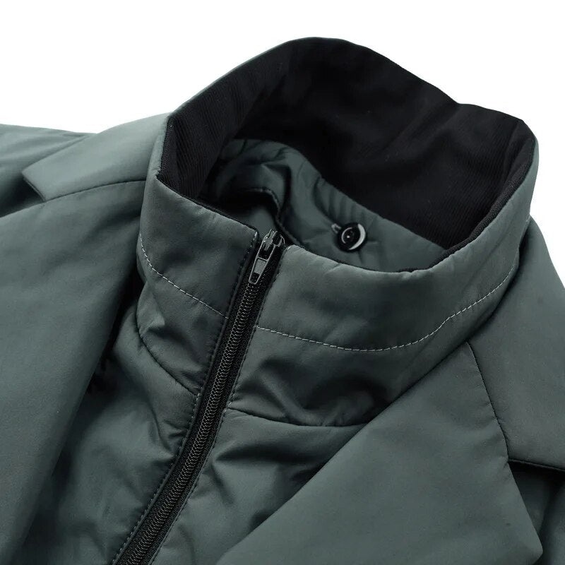 Octavius | Elegant Luxury Down Jacket with Blazer Style