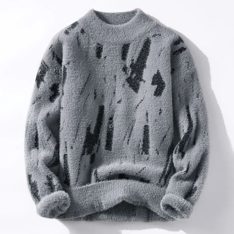 Denis™ - Pull en maille mélangée