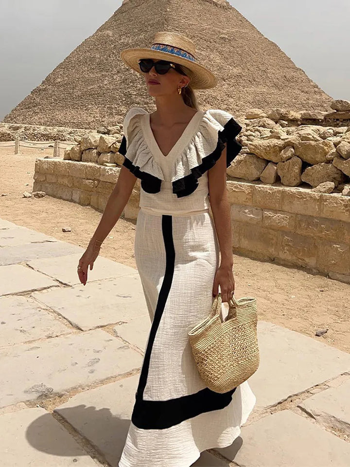 Sofia | Robe midi chic et élégante