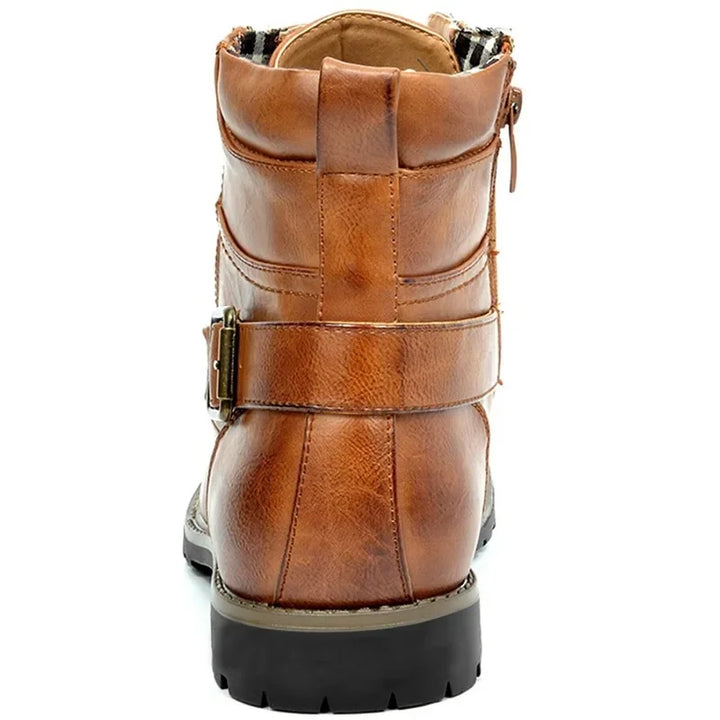 Damon | Bottes en cuir à lacets élégantes pour toutes les occasions