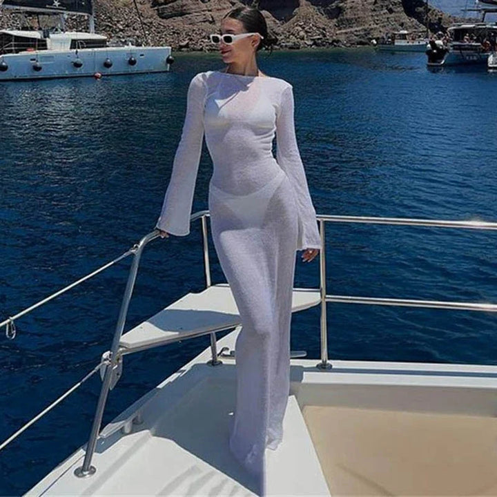 Nicky | Robe élégante transparente