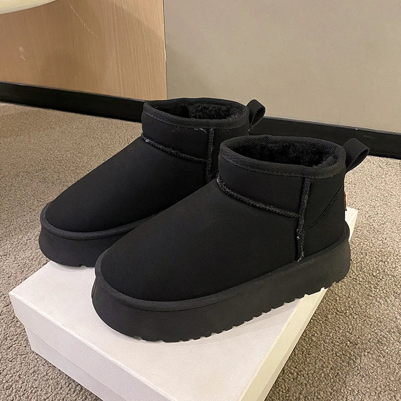 Bottines à plateforme élégantes
