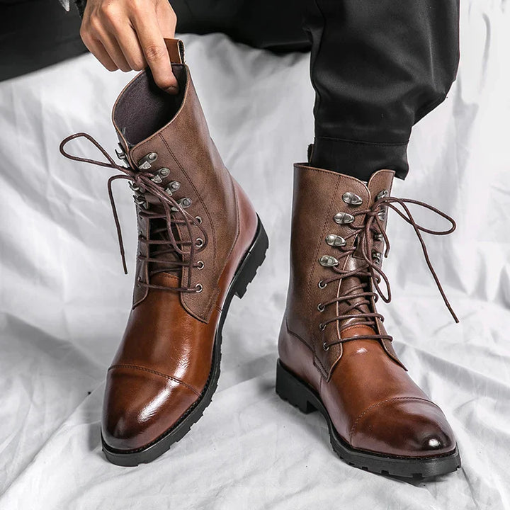 Finn | Premium Leather Western Cowboy Boots