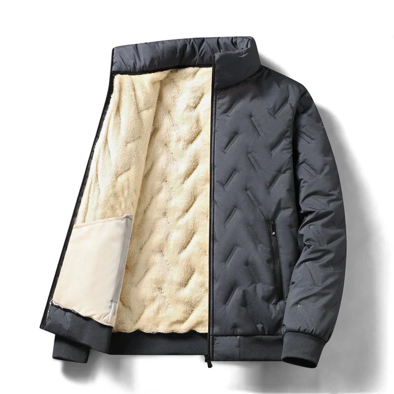 Eden | Veste de luxe en laine d'agneau imperméable pour l'homme moderne
