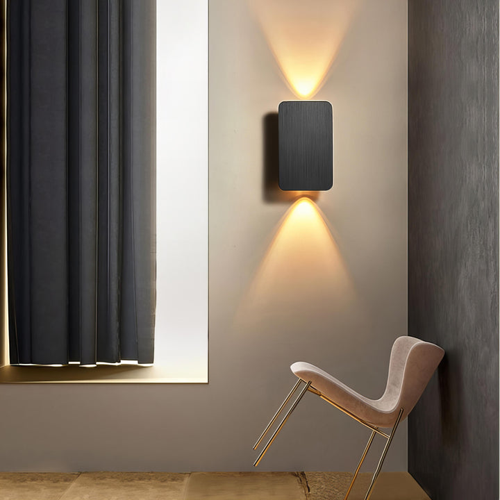 Koda - Applique rectangulaire élégante pour une atmosphère sophistiquée