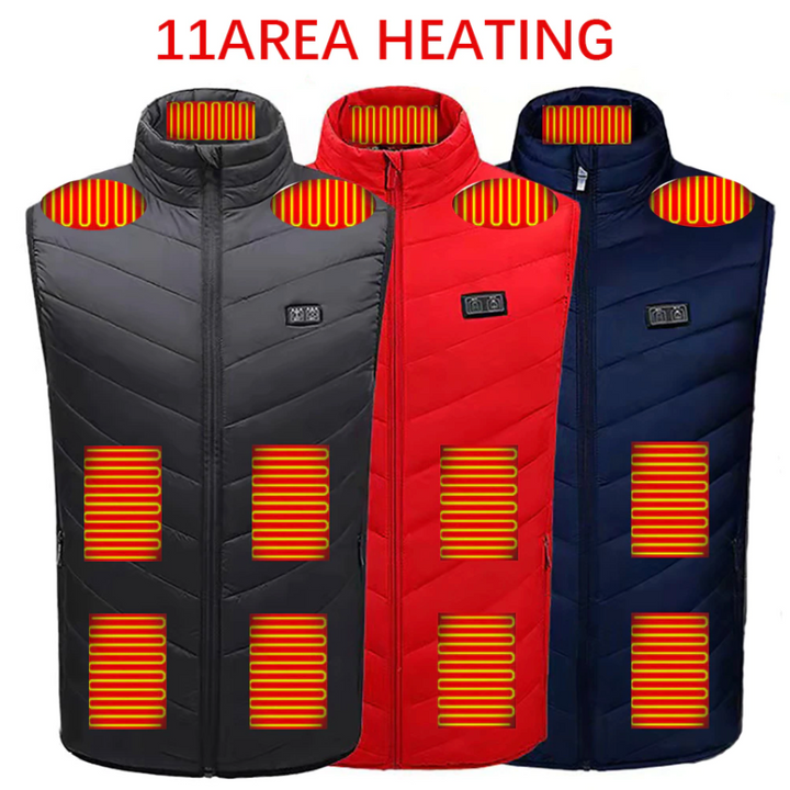Léo™ - Gilet Chauffant Ajusté avec Doublure Polaire Confortable