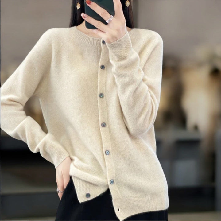 Noelle™ - Cardigan en Laine Douillet