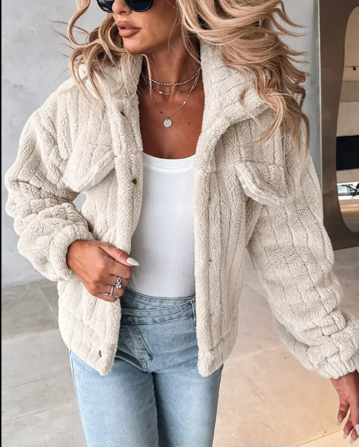 Nienke | Cozy Teddy Jacket