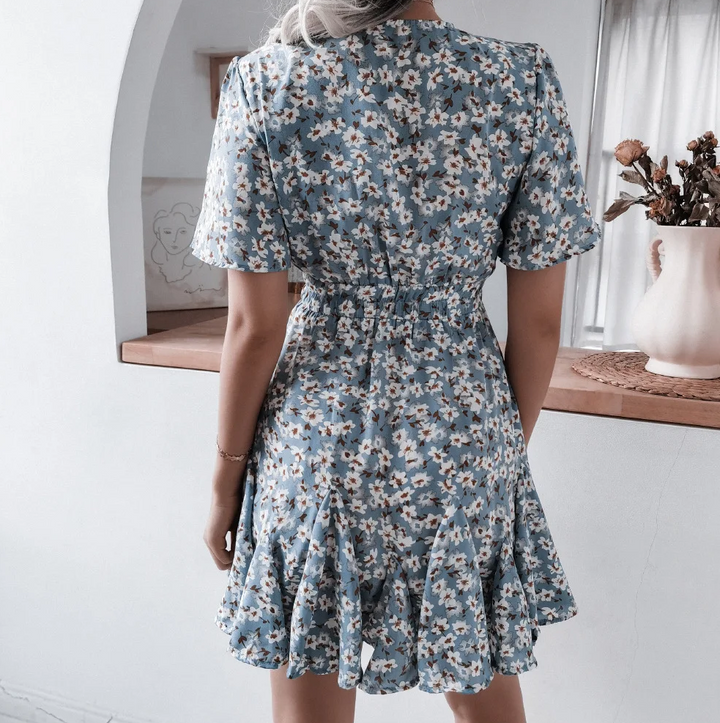 Femke | Robe florale élégante et confortable