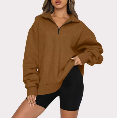 Elodie - Sweat stylé pour femmes avec col chic