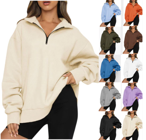 Elodie - Sweat stylé pour femmes avec col chic