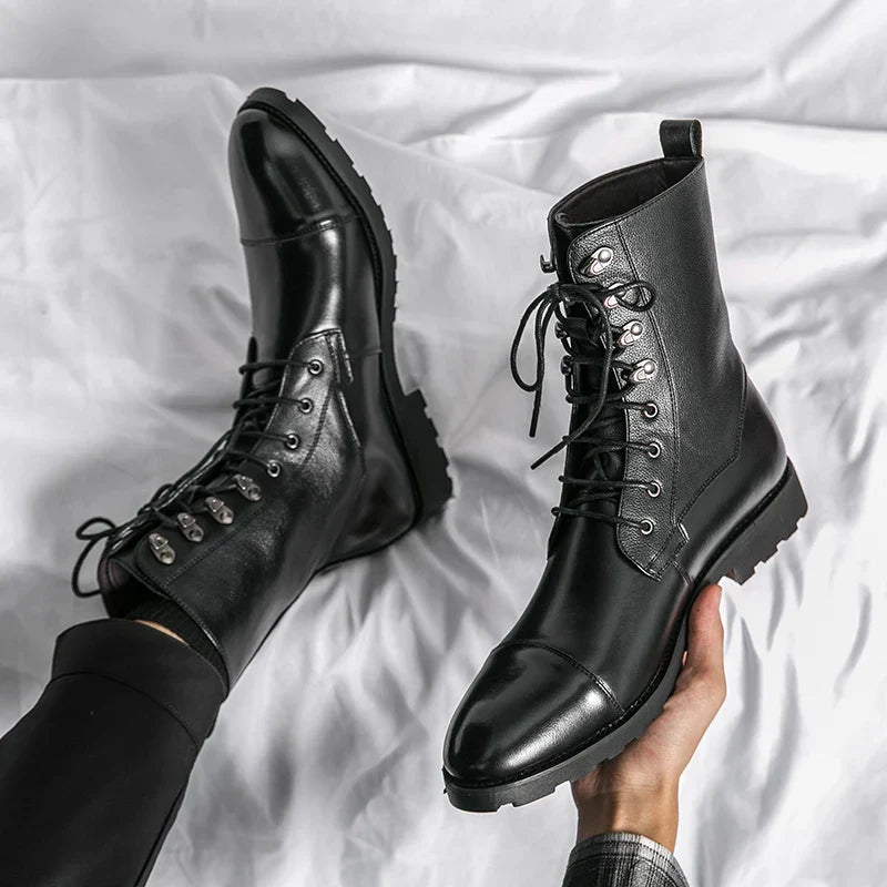 Finn | Premium Leather Western Cowboy Boots