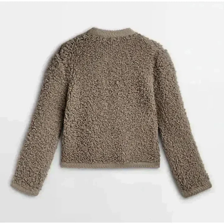 Avelina - Cardigan Teddy de luxe pour un ensemble douillet ultime