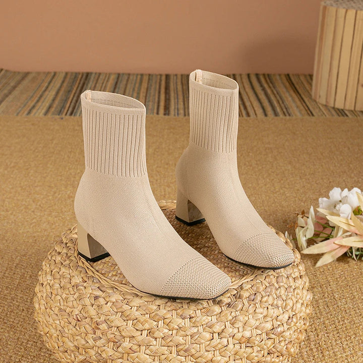 Renée™ - Bottes élégantes à talons hauts