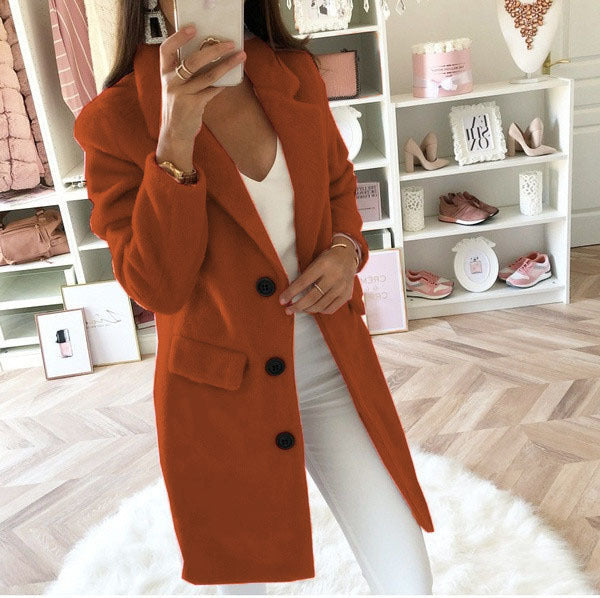 Manteau d'automne élégant et douillet pour un confort optimal