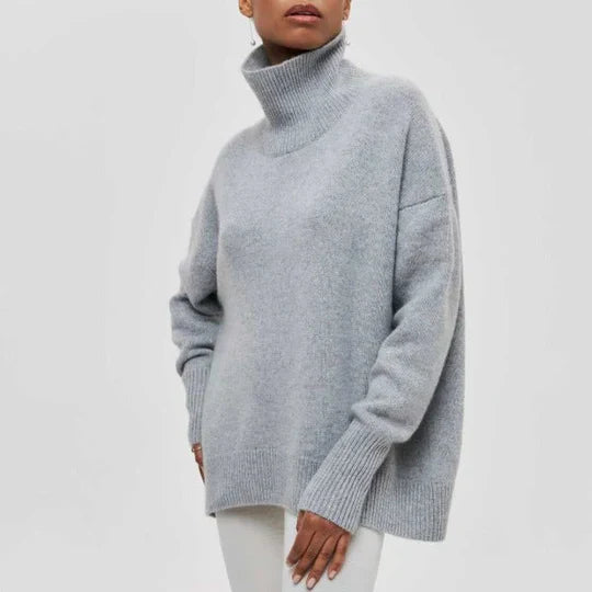 Lucila - Pull à col roulé élégant et confortable pour femme